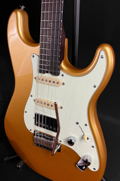 Schecter Nick Johnston Traditional HSS 10th Anniversary Electric Guitar Atomic Saffron