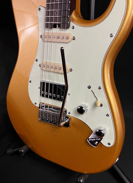 Schecter Nick Johnston Traditional HSS 10th Anniversary Electric Guitar Atomic Saffron