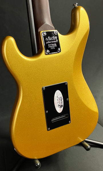 Schecter Nick Johnston Traditional HSS 10th Anniversary Electric Guitar Atomic Saffron
