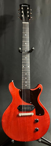Eastman SB55DC/TV Doublecut Electric Guitar Vintage Red Antique Varnish w/ Case