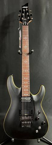 Schecter Demon-6 FR-S Electric Guitar Aged Black Satin w/ Sustainiac