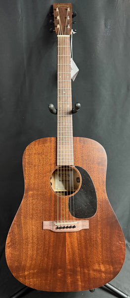 Martin D-10E Retro Sapele Dreadnought Acoustic-Electric Guitar Natural w/ Soft Case