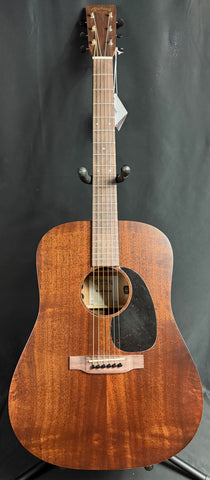 Martin D-10E Retro Sapele Dreadnought Acoustic-Electric Guitar Natural w/ Soft Case