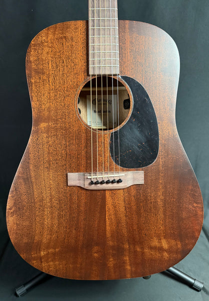 Martin D-10E Retro Sapele Dreadnought Acoustic-Electric Guitar Natural w/ Soft Case