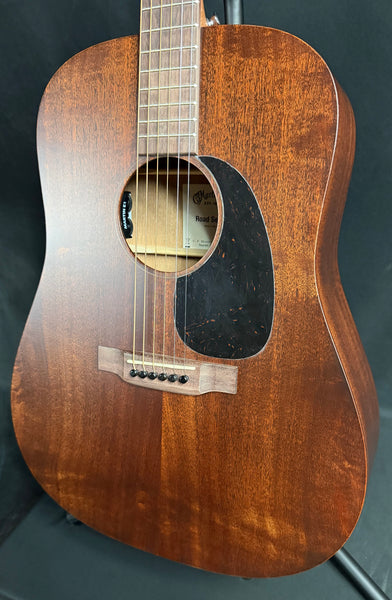 Martin D-10E Retro Sapele Dreadnought Acoustic-Electric Guitar Natural w/ Soft Case