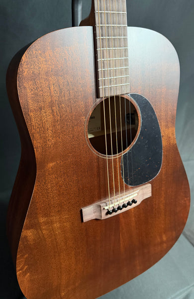 Martin D-10E Retro Sapele Dreadnought Acoustic-Electric Guitar Natural w/ Soft Case