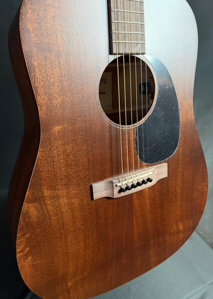 Martin D-10E Retro Sapele Dreadnought Acoustic-Electric Guitar Natural w/ Soft Case