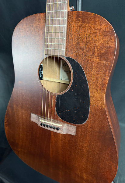 Martin D-10E Retro Sapele Dreadnought Acoustic-Electric Guitar Natural w/ Soft Case