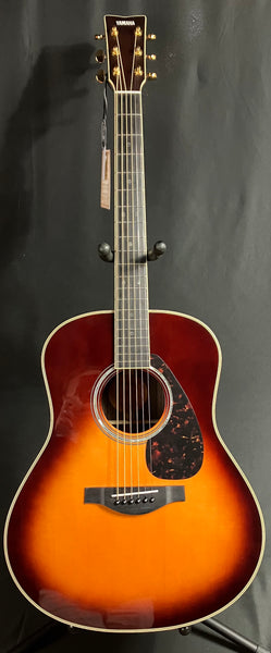 Yamaha LL16BS Handcrafted A.R.E. Acoustic-Electric Guitar Brown Sunburst w/ Case