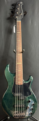 Yamaha BB735A Broad Bass 5-String Bass Guitar Indigo Blue w/ Gig Bag (051)
