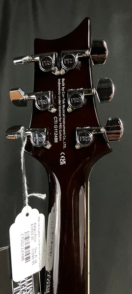PRS SE Custom 24 Semi-Hollow Piezo Electric Guitar Orange Tiger Smokeburst
