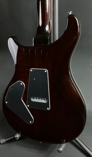 PRS SE Custom 24 Semi-Hollow Piezo Electric Guitar Orange Tiger Smokeburst