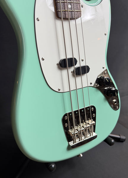 Squier Classic Vibe 60's Mustang Bass 4-String Bass Guitar Surf Green Finish