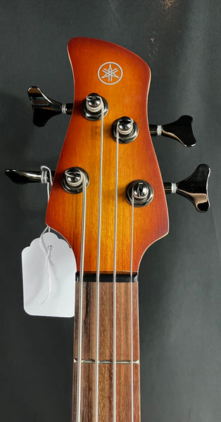 Yamaha TRBX504BRB 4-String Electric Bass Guitar Brick Burst
