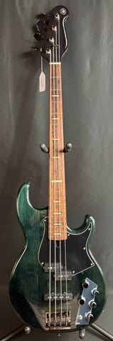 Yamaha BB734A Broad Bass 4-String Bass Guitar Indigo Blue Finish w/ Gig Bag (074)