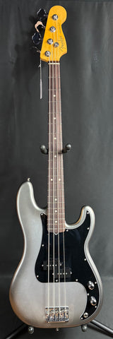 Fender American Professional II Precision Bass 4-String Bass Guitar Mercury Finish w/ OHSC