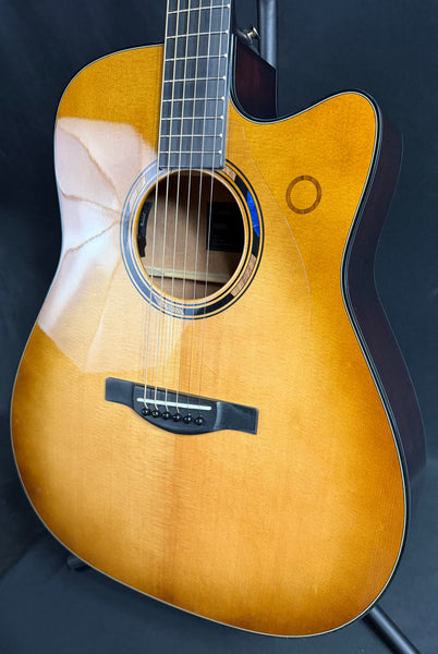 Yamaha TAG3 C TransAcoustic Dreadnought Cutaway Acoustic-Electric Guitar Sand Burst w/ Case (469)