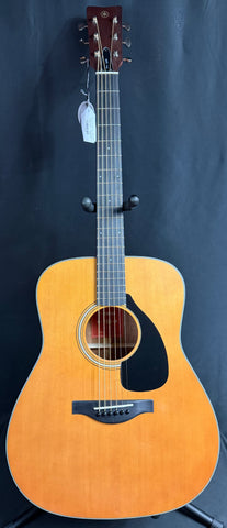 Yamaha FG3 Red Label Dreadnought Acoustic Guitar Vintage Natural w/ Soft Case (078)
