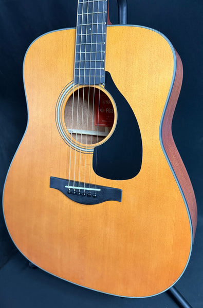 Yamaha FG3 Red Label Dreadnought Acoustic Guitar Vintage Natural w/ Soft Case (078)