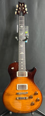 PRS S2 McCarty 594 Singlecut Electric Guitar Black Amber Burst w/ Gig Bag