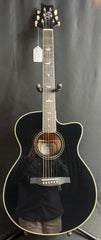 PRS SE A20E Angelus Acoustic-Electric Guitar Gloss Black Top Finish w/ Gig Bag