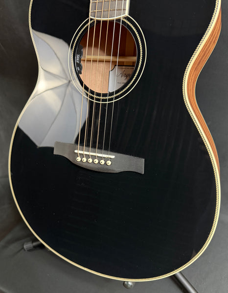 PRS SE A20E Angelus Acoustic-Electric Guitar Gloss Black Top Finish w/ Gig Bag
