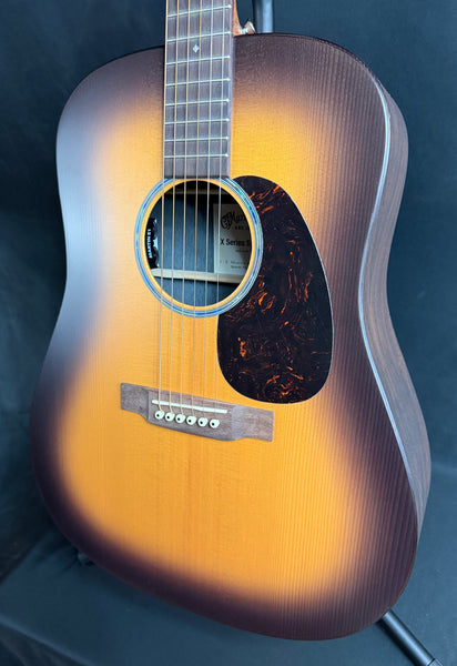 Martin D-X2E Brazilian Burst Special Dreadnought Acoustic-Electric Guitar w/ Gig Bag