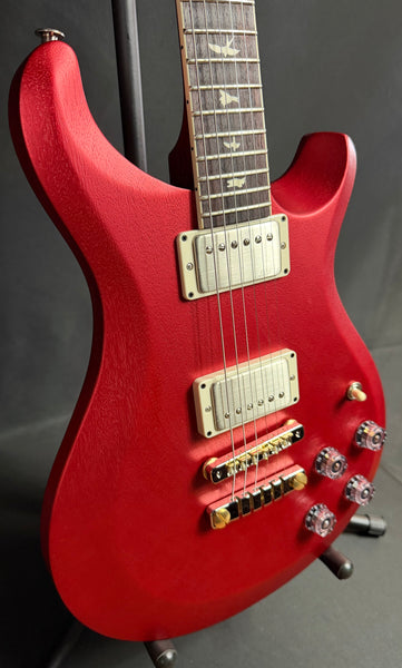 PRS S2 McCarty 594 Thinline Satin Electric Guitar Red Apple Metallic w/ Gig Bag