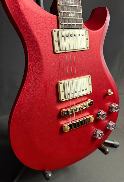 PRS S2 McCarty 594 Thinline Satin Electric Guitar Red Apple Metallic w/ Gig Bag