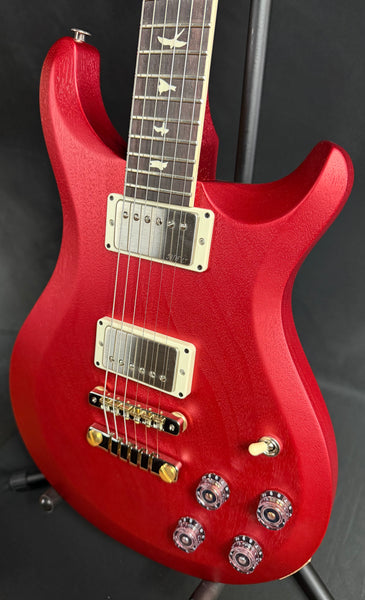 PRS S2 McCarty 594 Thinline Satin Electric Guitar Red Apple Metallic w/ Gig Bag