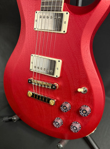 PRS S2 McCarty 594 Thinline Satin Electric Guitar Red Apple Metallic w/ Gig Bag