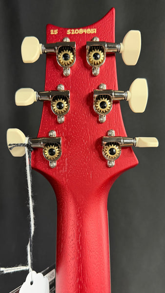 PRS S2 McCarty 594 Thinline Satin Electric Guitar Red Apple Metallic w/ Gig Bag