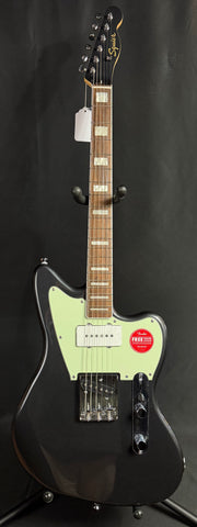 Squier FSR Paranormal Offset Telecaster SJ Electric Guitar Charcoal Frost Metallic (459)