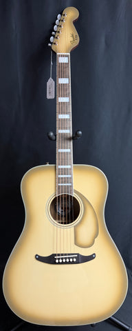 Fender King Vintage Dreadnought Acoustic-Electric Guitar Antigua Finish w/ OHSC (685)