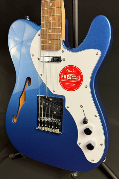 Squier Affinity Telecaster Thinline Electric Guitar Lake Placid Blue (693)