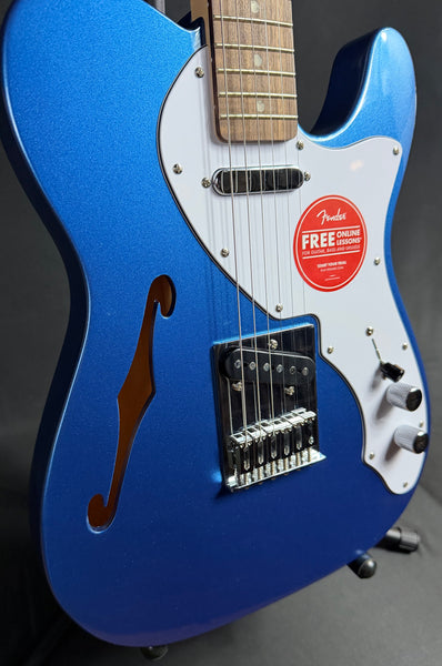 Squier Affinity Telecaster Thinline Electric Guitar Lake Placid Blue (693)