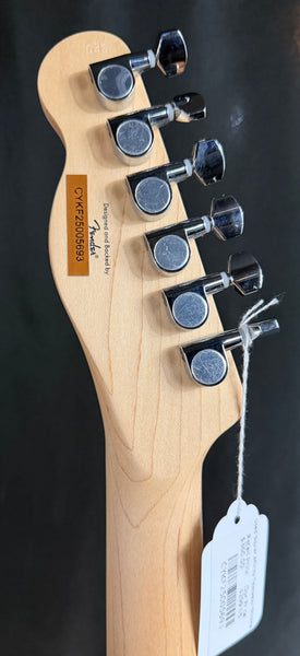 Squier Affinity Telecaster Thinline Electric Guitar Lake Placid Blue (693)