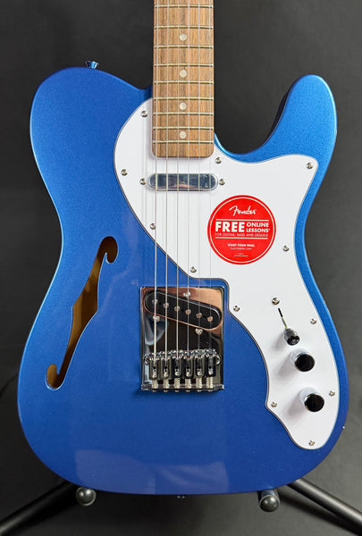 Squier Affinity Telecaster Thinline Electric Guitar Lake Placid Blue (544)