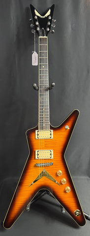 Dean Chicago Flame Series '79 ML Electric Guitar Trans Brazilia Finish w/ OHSC