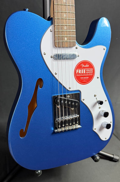 Squier Affinity Telecaster Thinline Electric Guitar Lake Placid Blue (590)