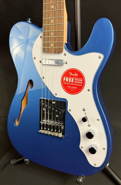 Squier Affinity Telecaster Thinline Electric Guitar Lake Placid Blue (590)