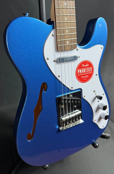 Squier Affinity Telecaster Thinline Electric Guitar Lake Placid Blue (590)