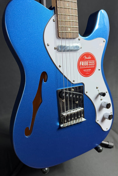 Squier Affinity Telecaster Thinline Electric Guitar Lake Placid Blue (590)