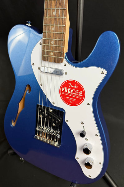 Squier Affinity Telecaster Thinline Electric Guitar Lake Placid Blue (590)