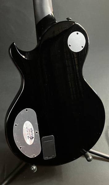 Schecter Solo-II Przym Palladium Electric Guitar Gloss Black w/ Etched Metal Faceplate