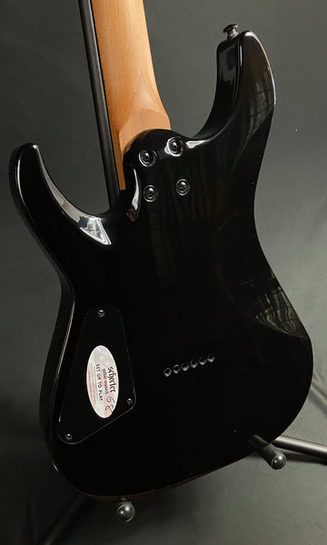 Schecter C-1 Standard Electric Guitar Black Fade Burst Burl Finish