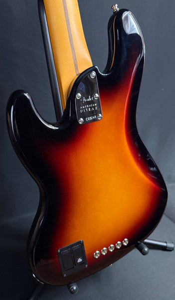 Fender American Ultra II Jazz Bass V 5-String Bass Guitar Ultraburst Finish w/ OHSC