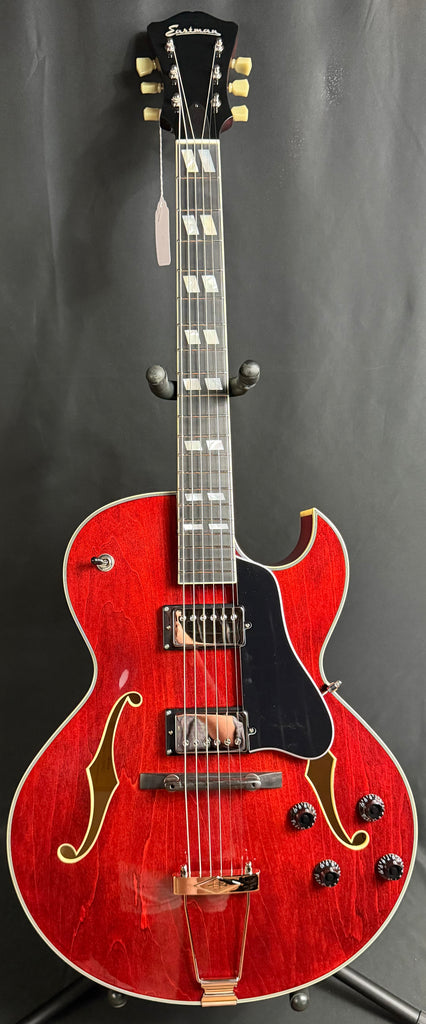 Eastman AR372CE Archtop Hollow Body Electric Guitar Classic Finish w/ OHSC (472)