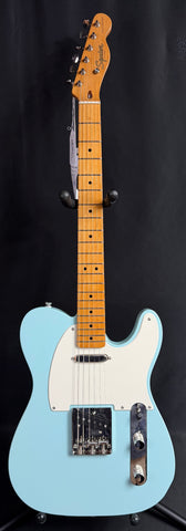 Squier Classic Vibe 50's Telecaster Electric Guitar Sonic Blue Finish (577)