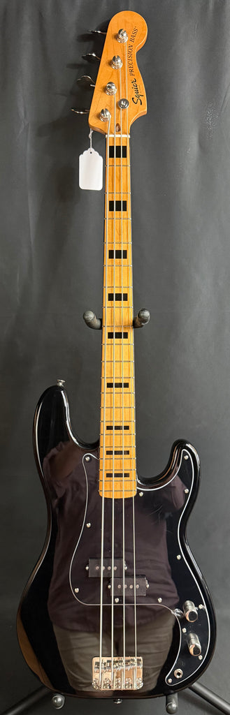 Squier Classic Vibe 70's Precision Bass 4-String Bass Guitar Gloss Black Finish (620)